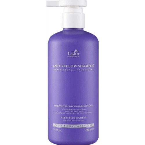 Шампунь проти жовтизни La'dor Anti Yellow Shampoo, 300 мл